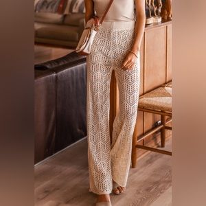 NWT Böhme crochet pants S